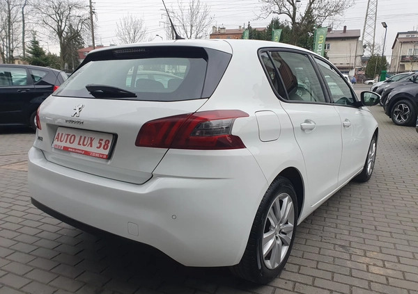 Peugeot 308 cena 37900 przebieg: 173299, rok produkcji 2019 z Warszawa małe 436